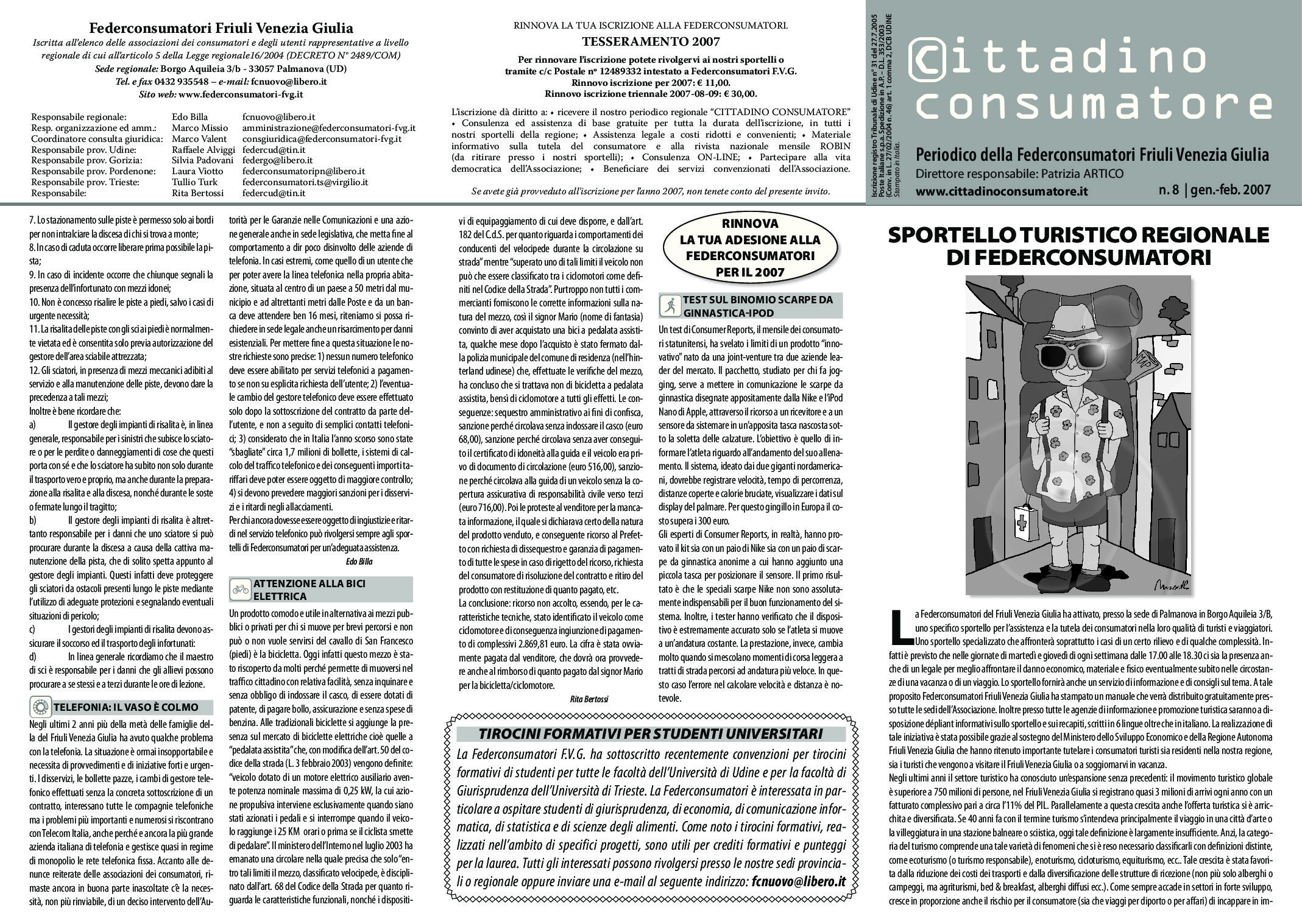 Cittadino Consumatore num. 8 (gen.-feb. 2007)