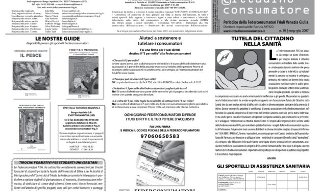 Cittadino Consumatore num. 10 (mag.-giu. 2007)