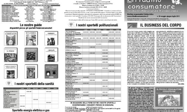 Cittadino Consumatore num. 34 (mag.-lug. 2011)