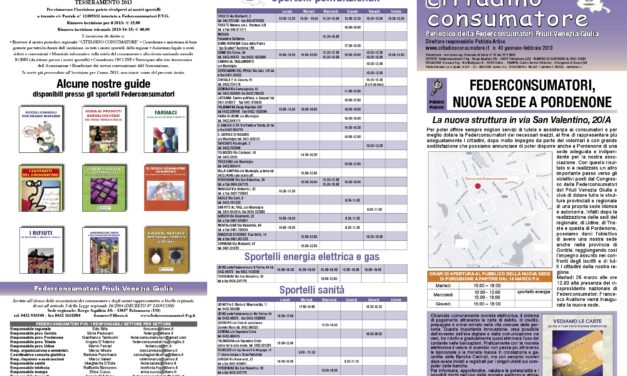 Cittadino Consumatore num. 40 (gen.-feb. 2013)